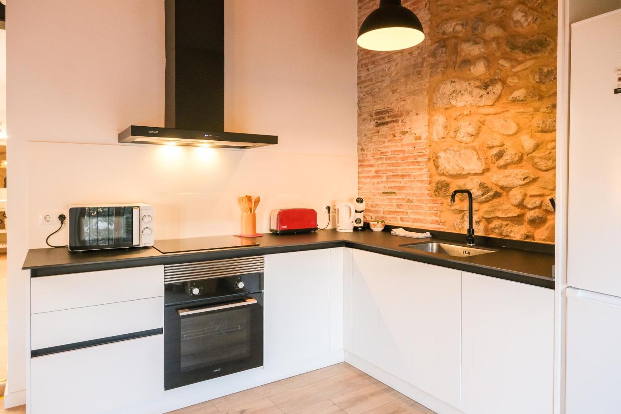Ganganell Atic Apartamento Con Terraza En Besalú Exterior foto