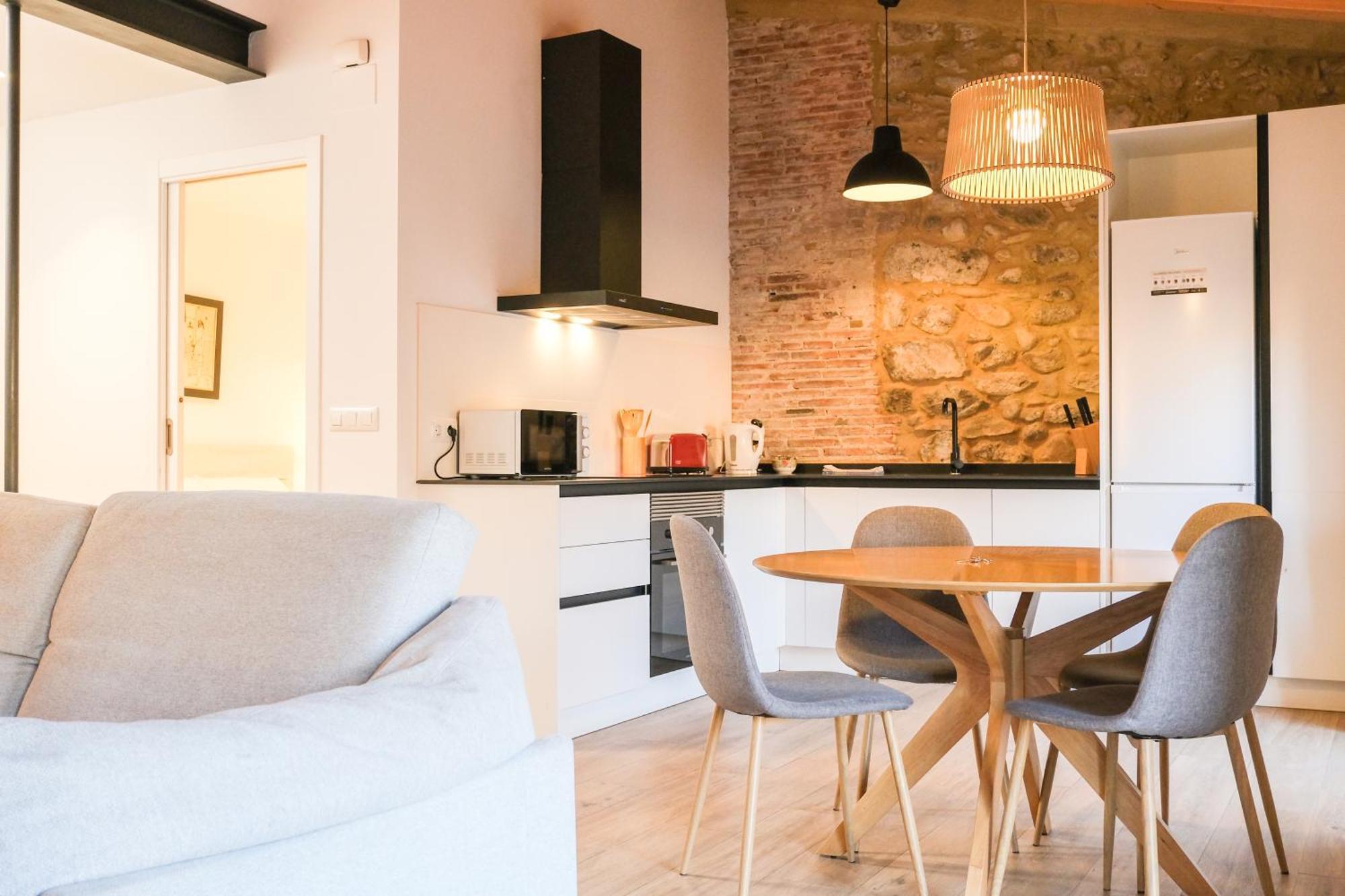 Ganganell Atic Apartamento Con Terraza En Besalú Exterior foto
