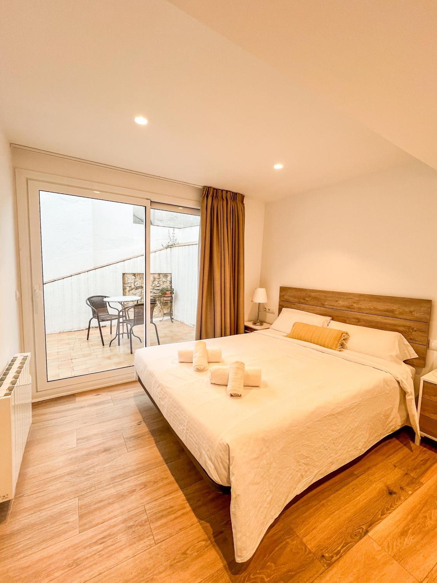 Ganganell Atic Apartamento Con Terraza En Besalú Exterior foto